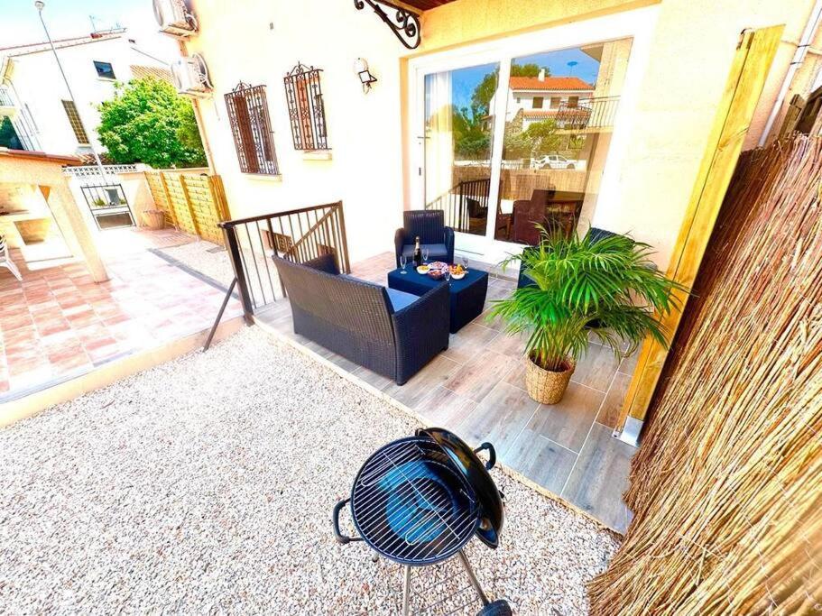 L'Evasion - Climatise - Jardin - Plage - Jacuzzi Perpignan Exterior foto